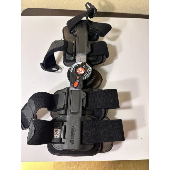 Breg T Scope Premier Post-Op Knee Brace Full Foam Black Please Read - Picture 3 of 6